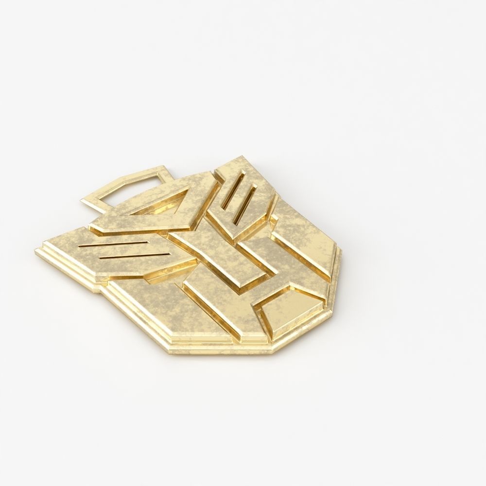 Optimus prime pendant 3D print model_4