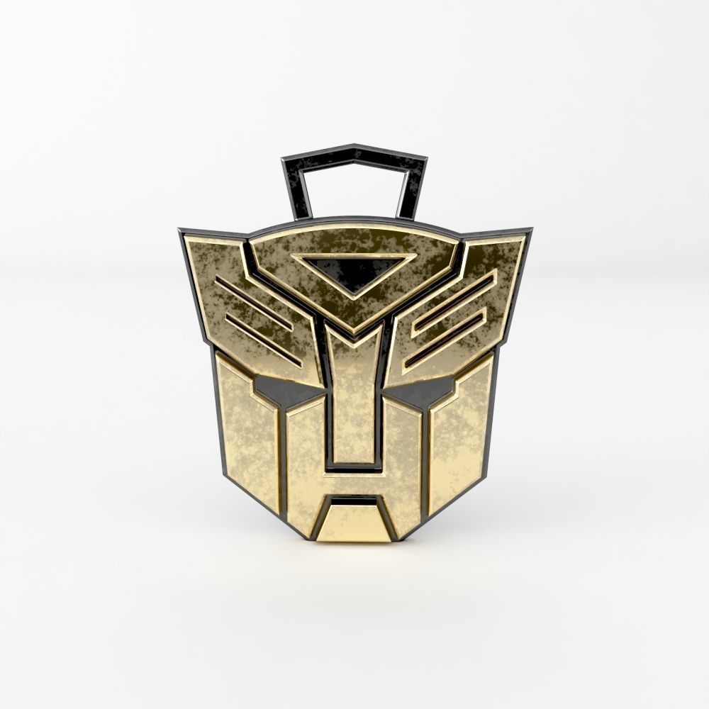 Optimus prime pendant 3D print model_6