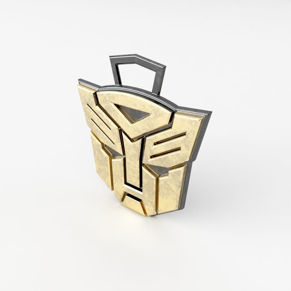 Optimus prime pendant 3D print model_8