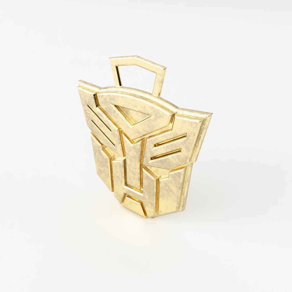 Optimus prime pendant 3D print model_2
