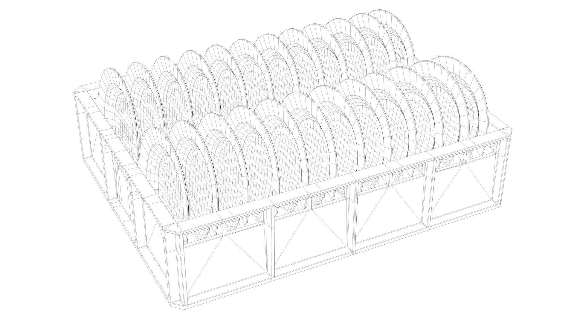 Dish Drainer 3D model_5