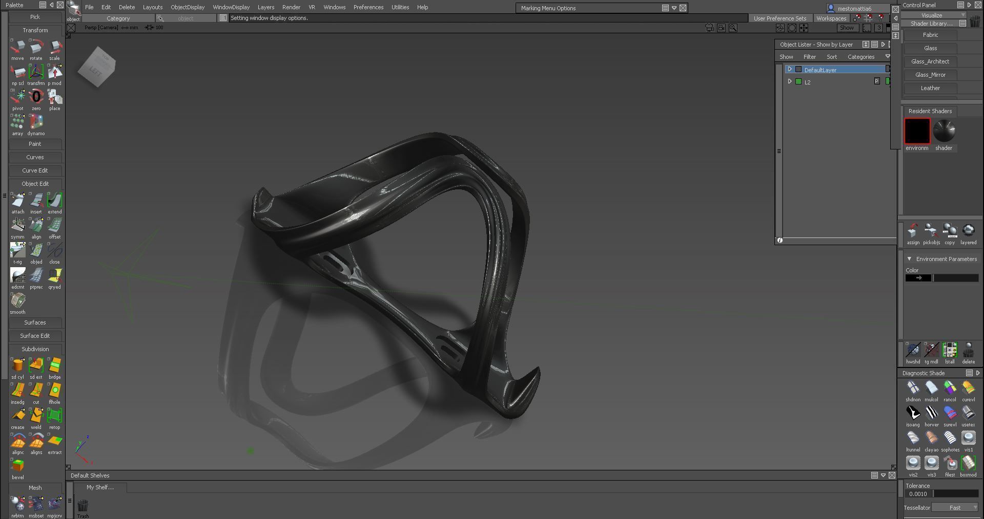 bottle cage for 3D print model_1