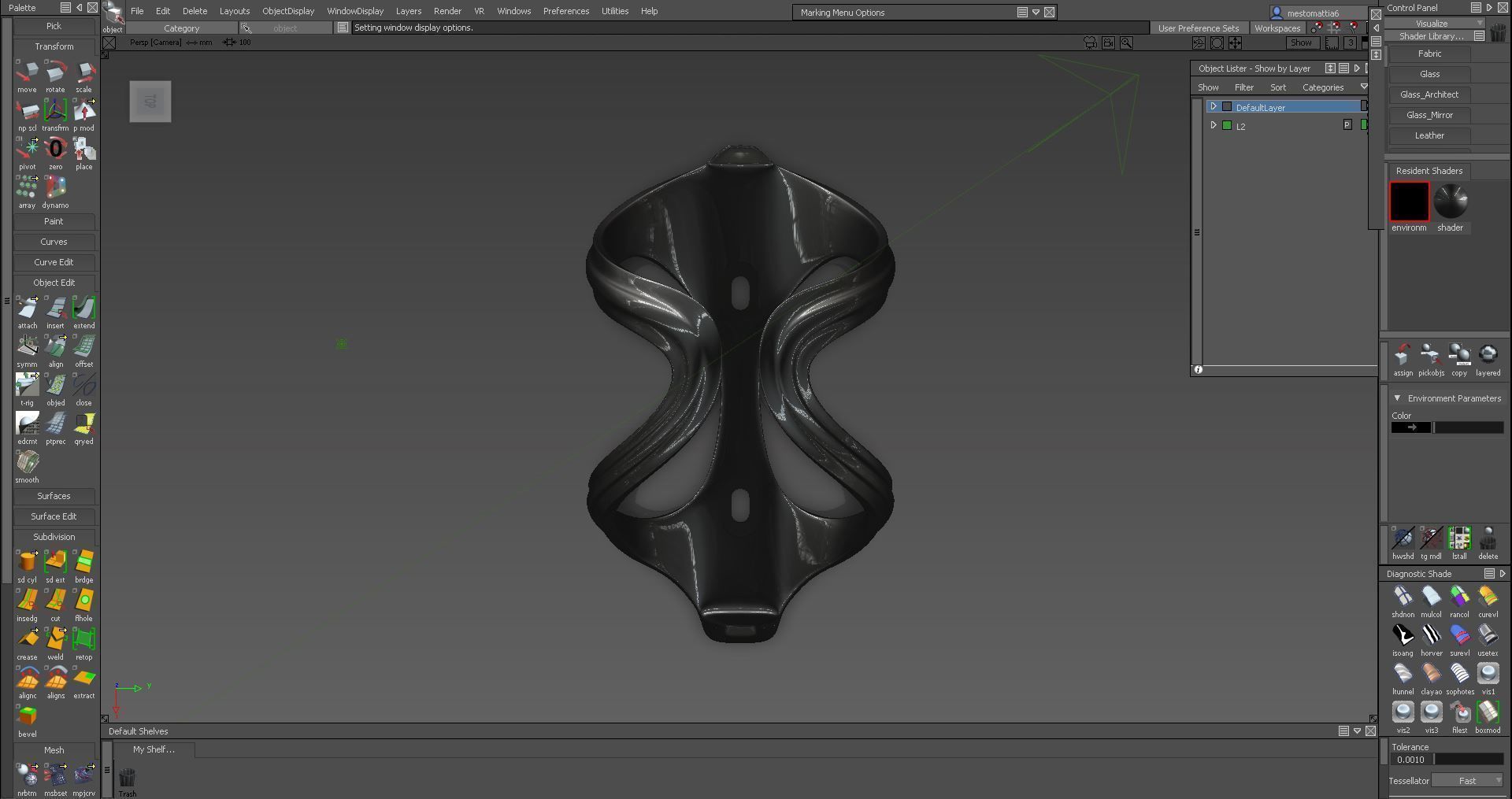 bottle cage for 3D print model_3
