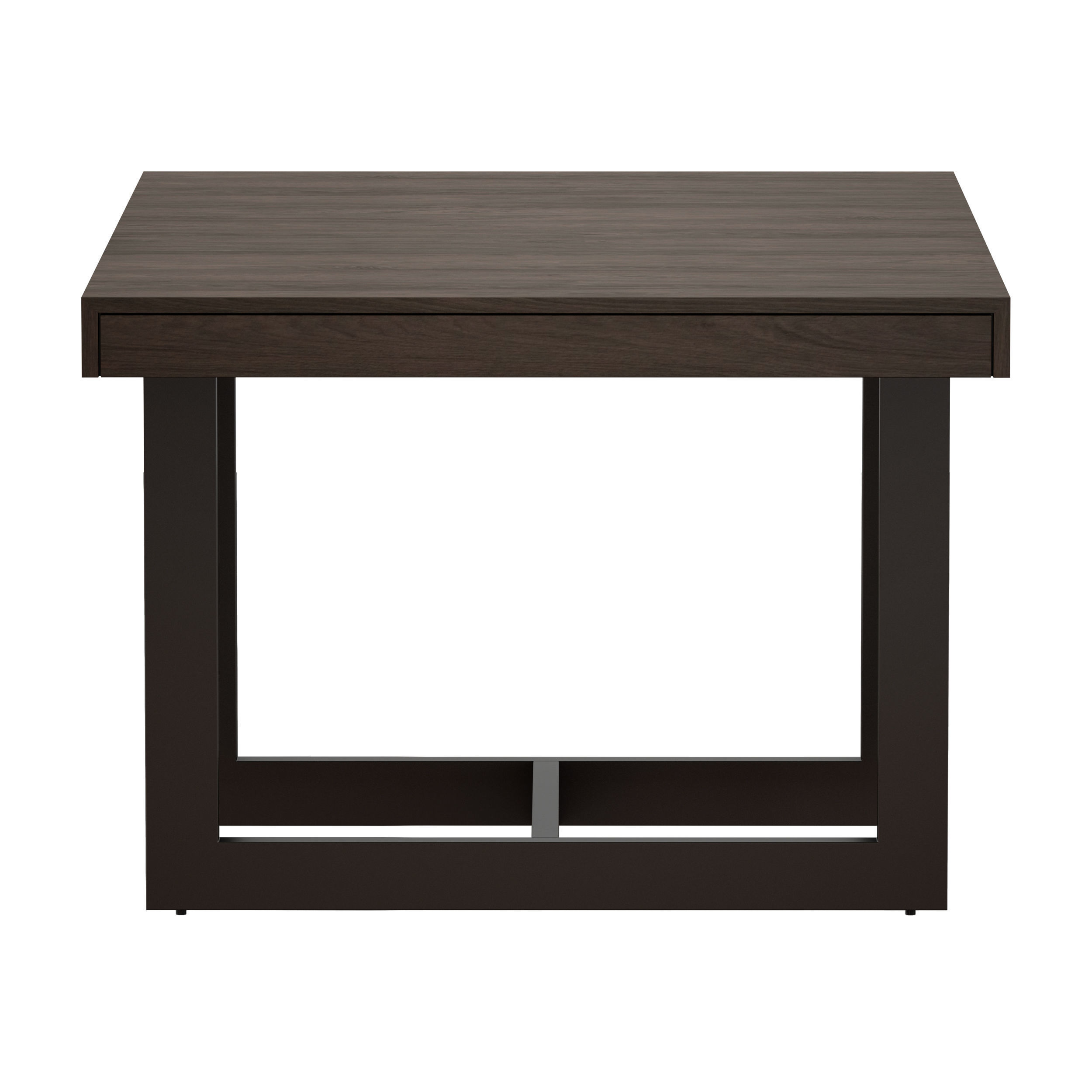 Archive Square Extension Dining Table Open Crate and Barrel Low-poly 3D model_6