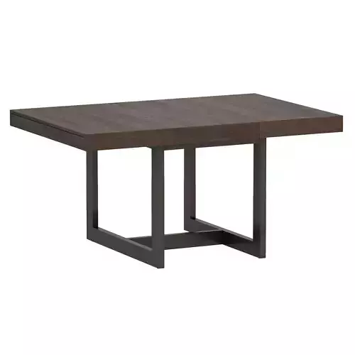 Archive Square Extension Dining Table Open Crate and Barrel