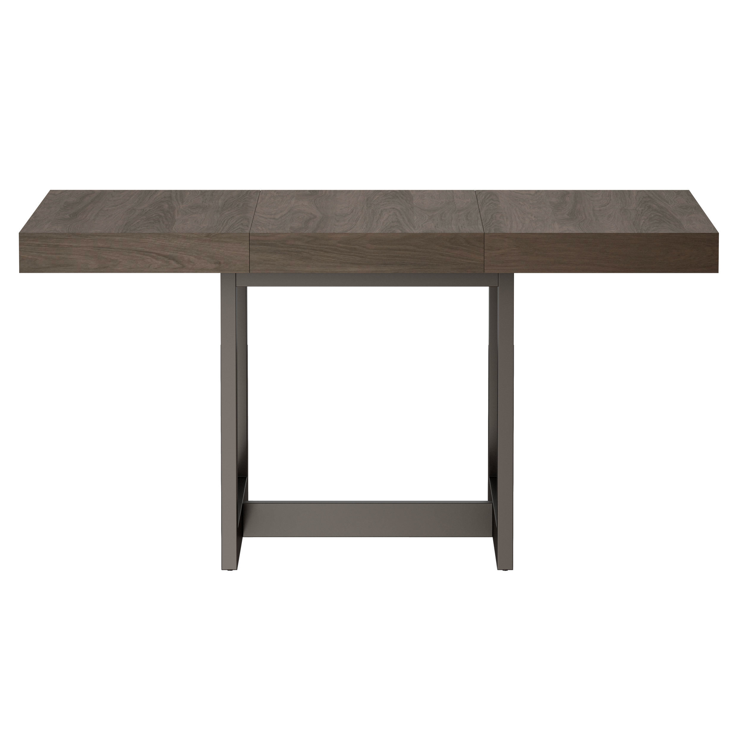 Archive Square Extension Dining Table Open Crate and Barrel Low-poly 3D model_5