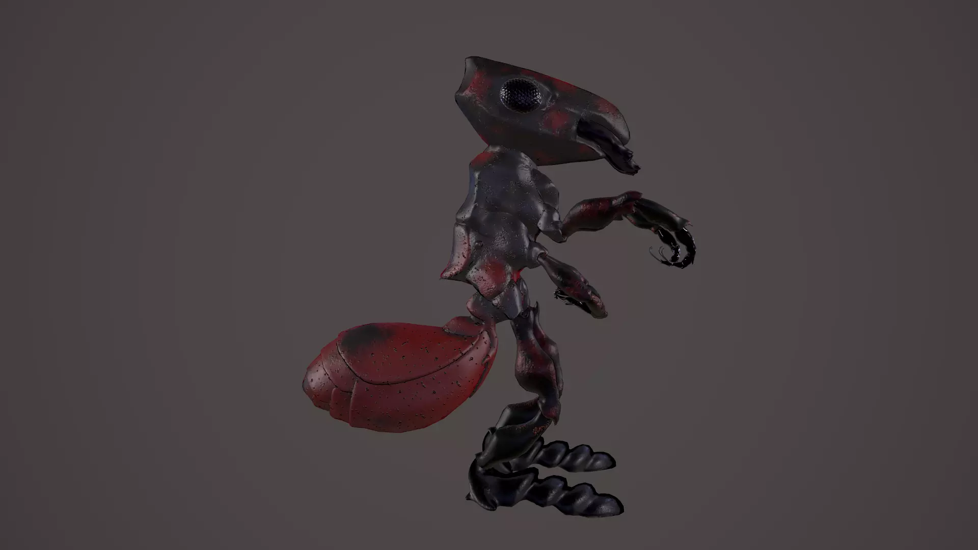 Ant - Giant Low-poly 3D model_0