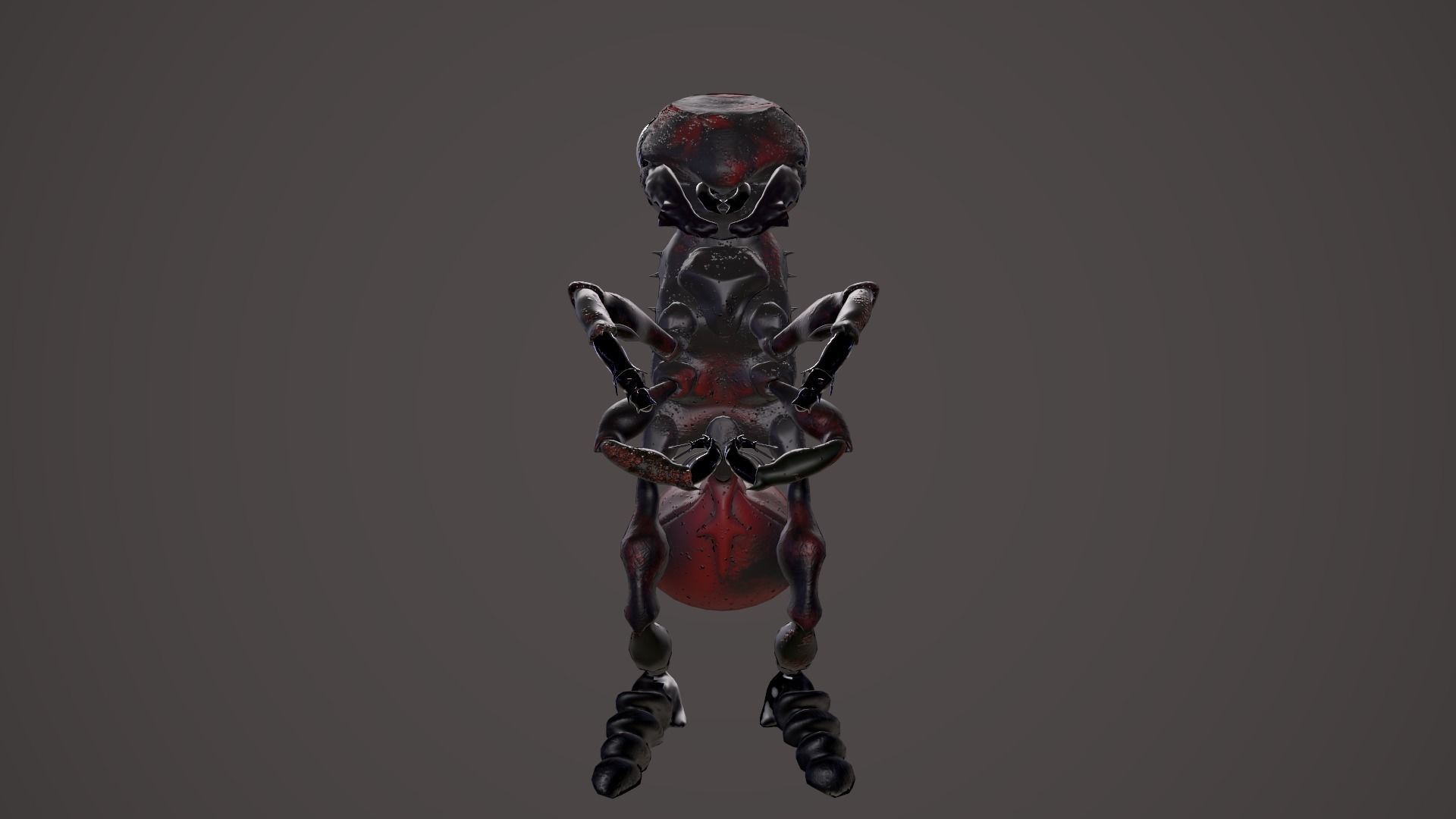 Ant - Giant Low-poly 3D model_2