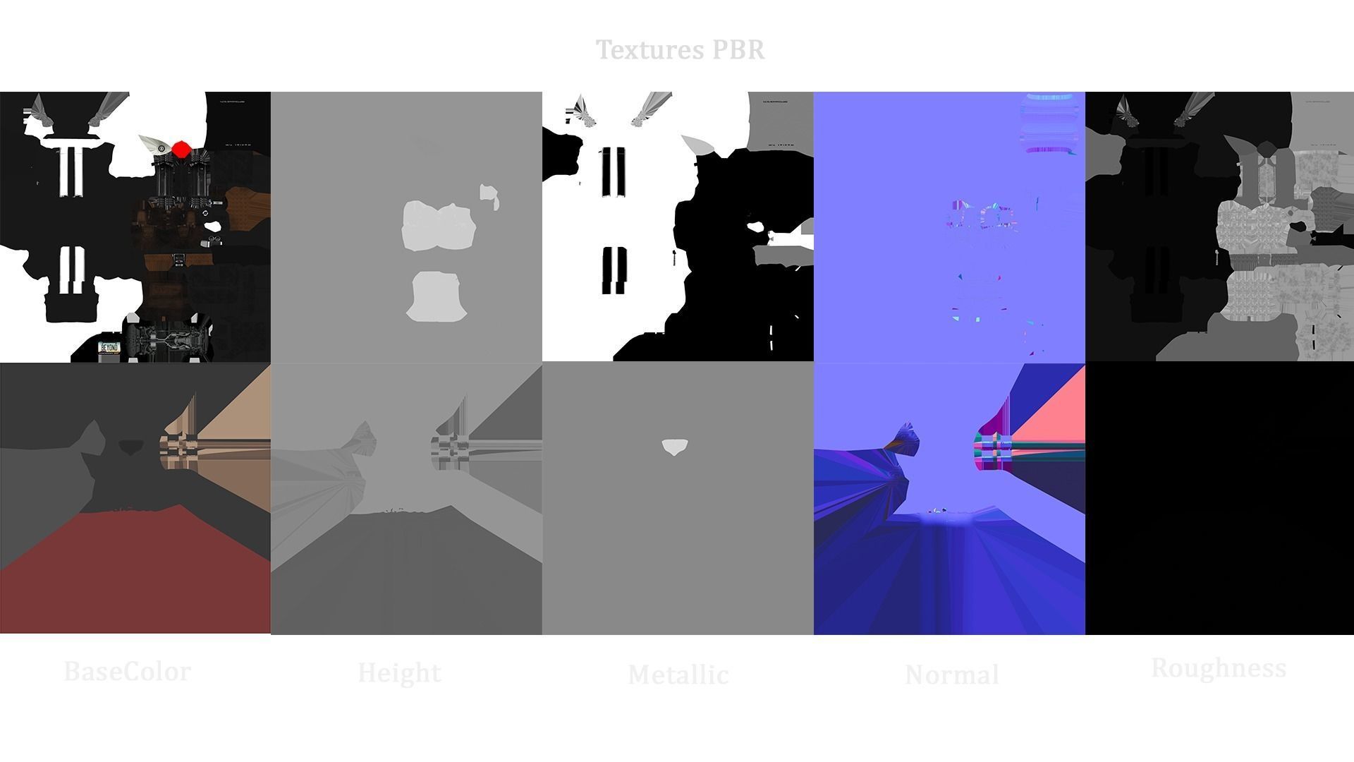 Chevrolet Camaro SS 1969 Low-poly 3D model_13