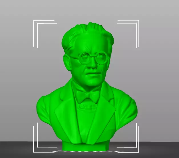 Erwin Schrodinger 3D print model_22