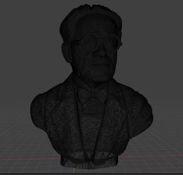 Erwin Schrodinger 3D print model_26