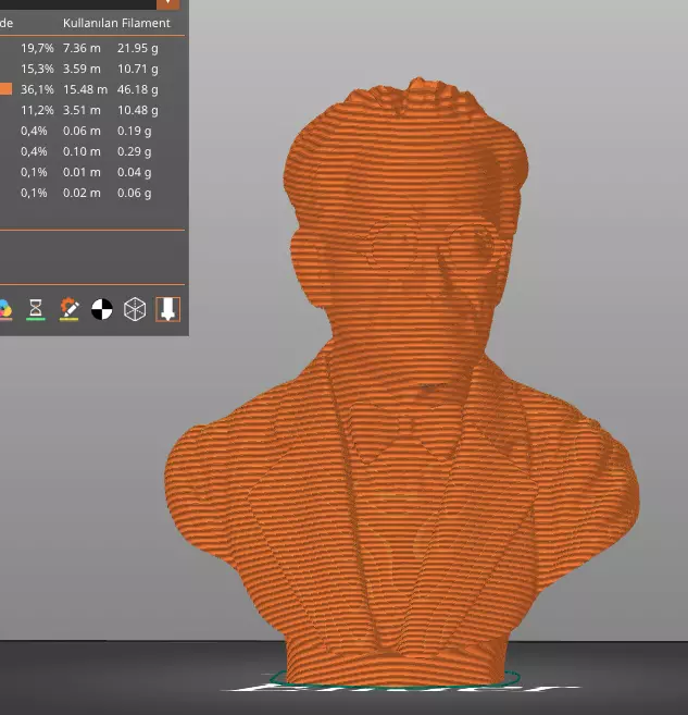 Erwin Schrodinger 3D print model_23