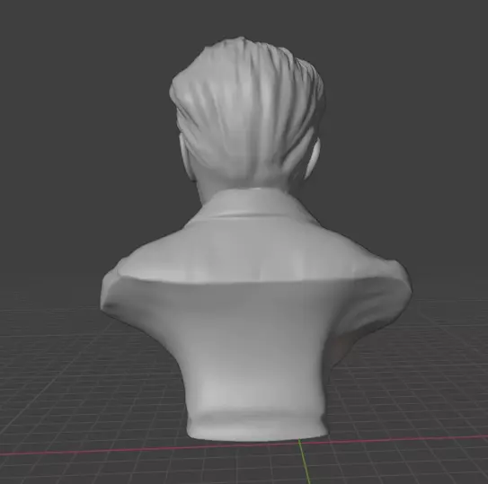 Erwin Schrodinger 3D print model_21