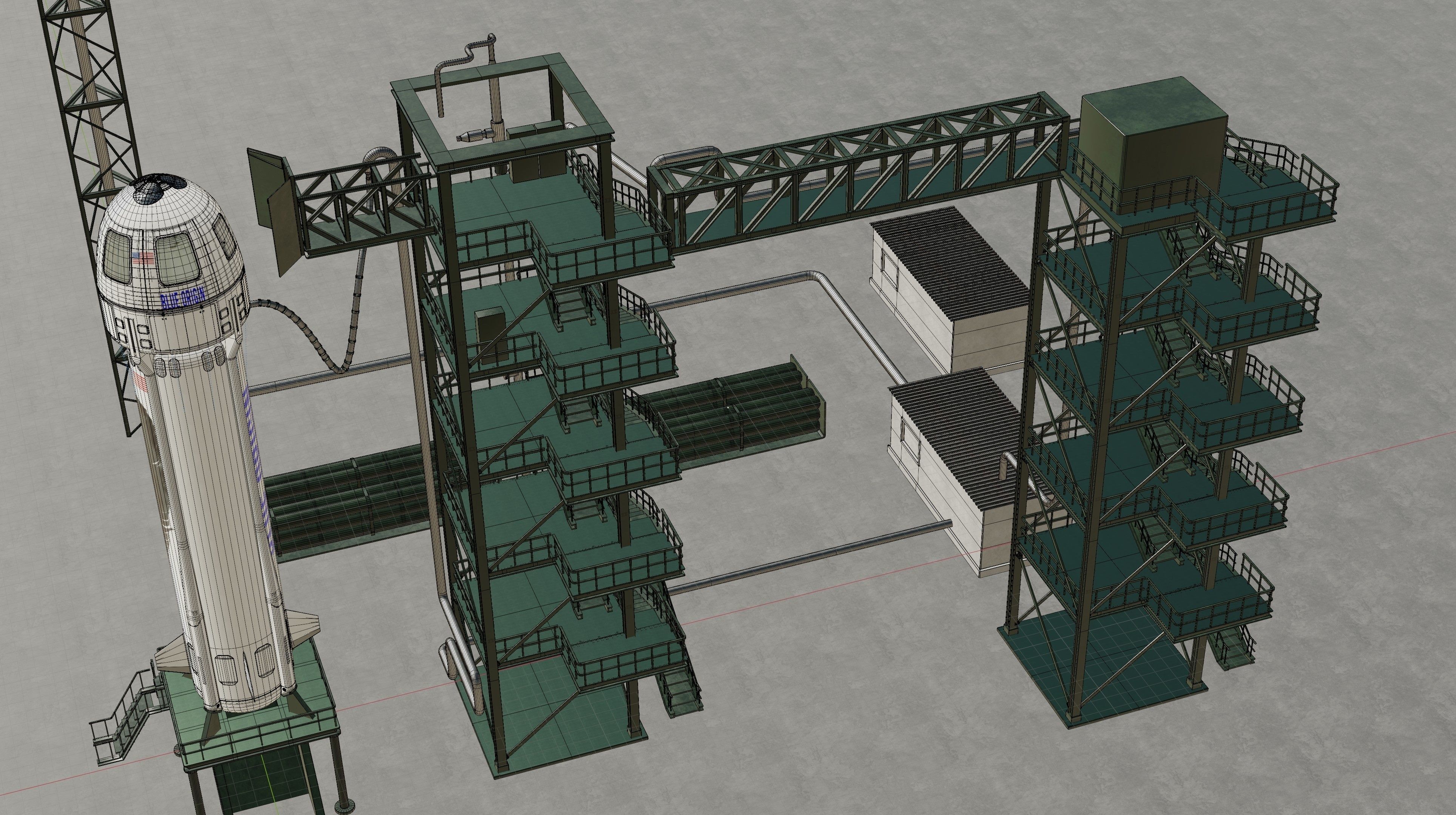 New Sheppard and launchpad 3D model_53