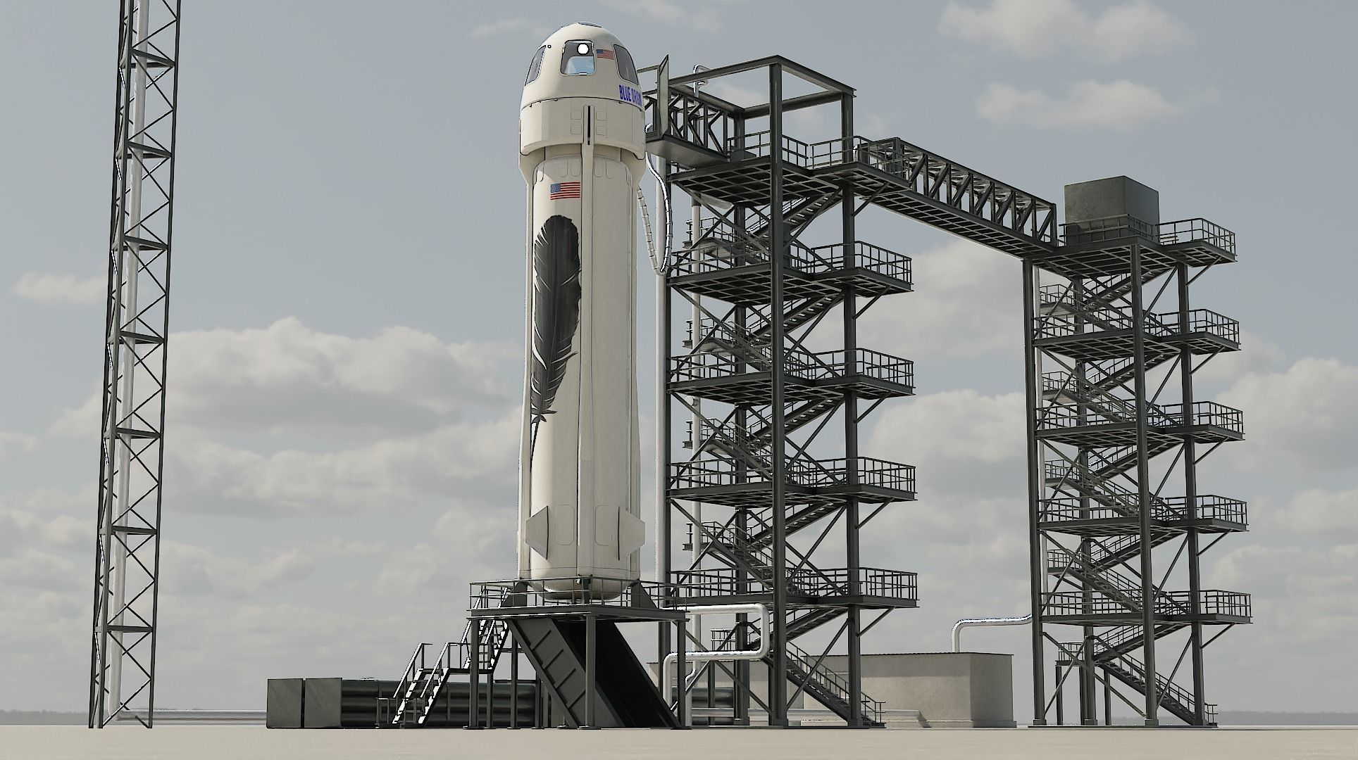 New Sheppard and launchpad 3D model_9