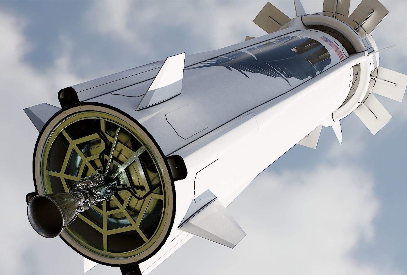 New Sheppard and launchpad 3D model_29