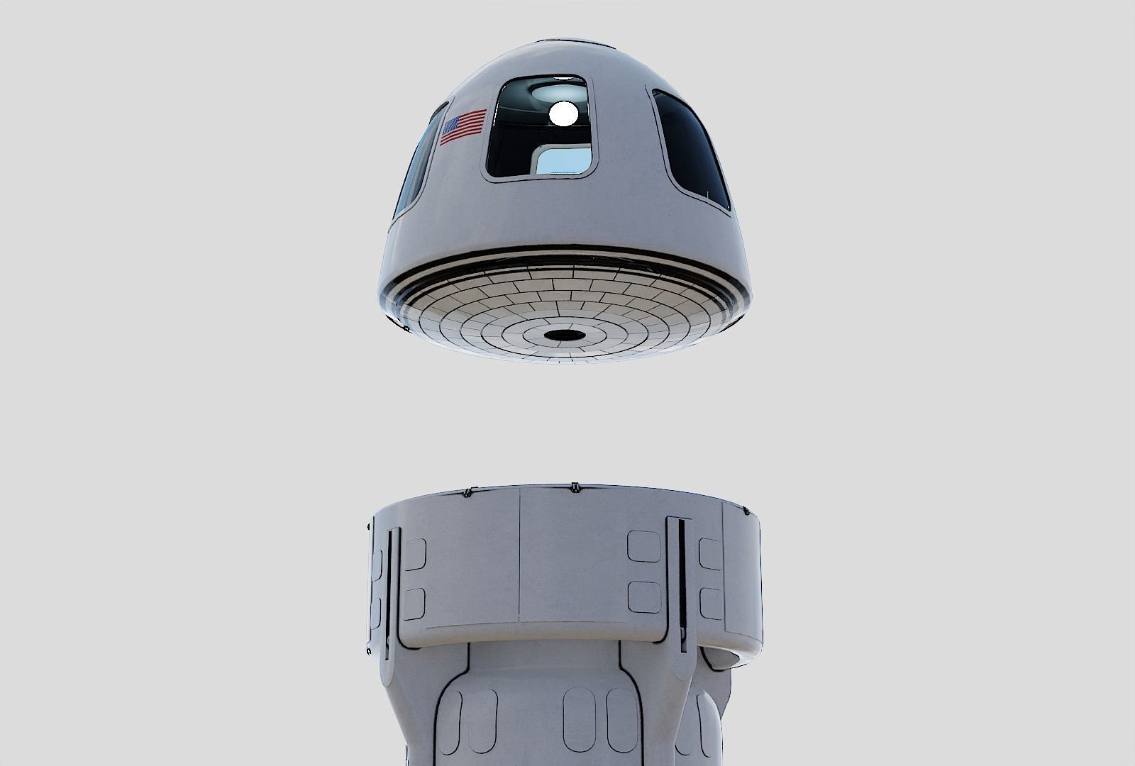 New Sheppard and launchpad 3D model_41