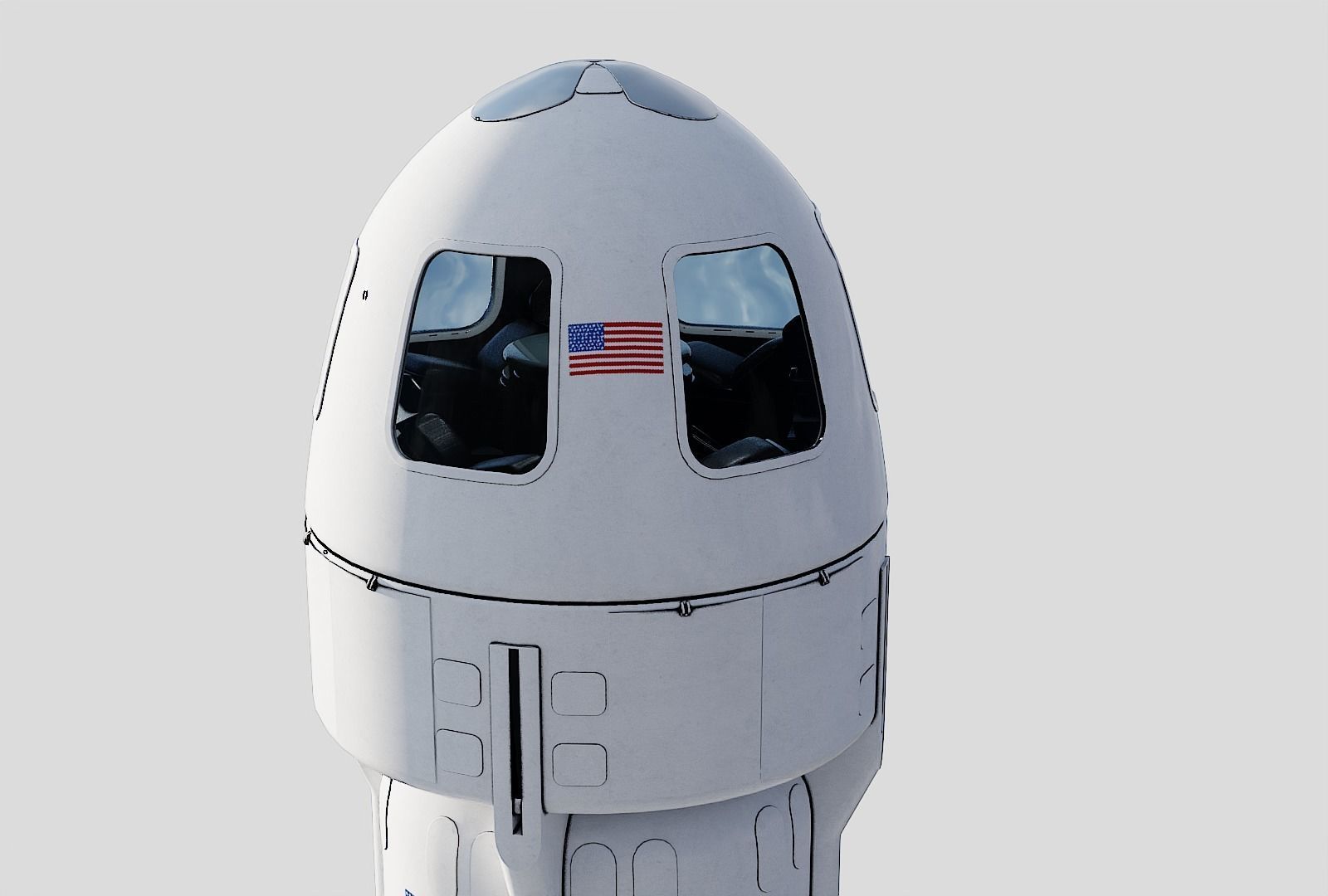 New Sheppard and launchpad 3D model_33