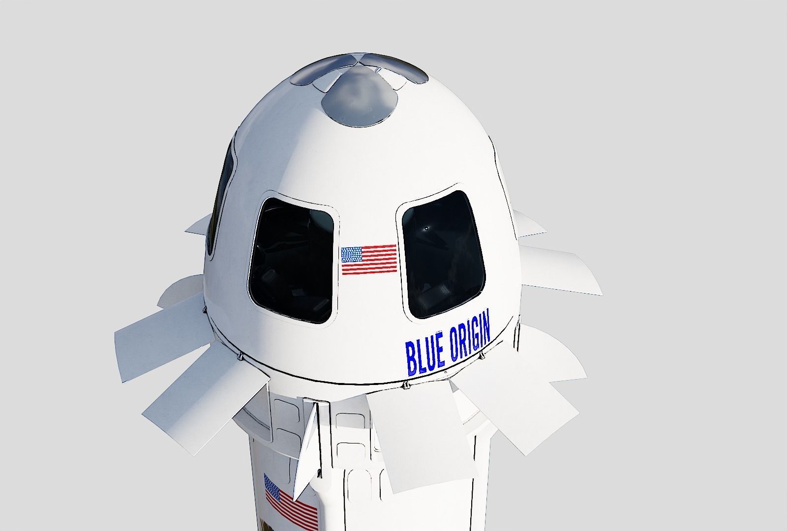 New Sheppard and launchpad 3D model_37