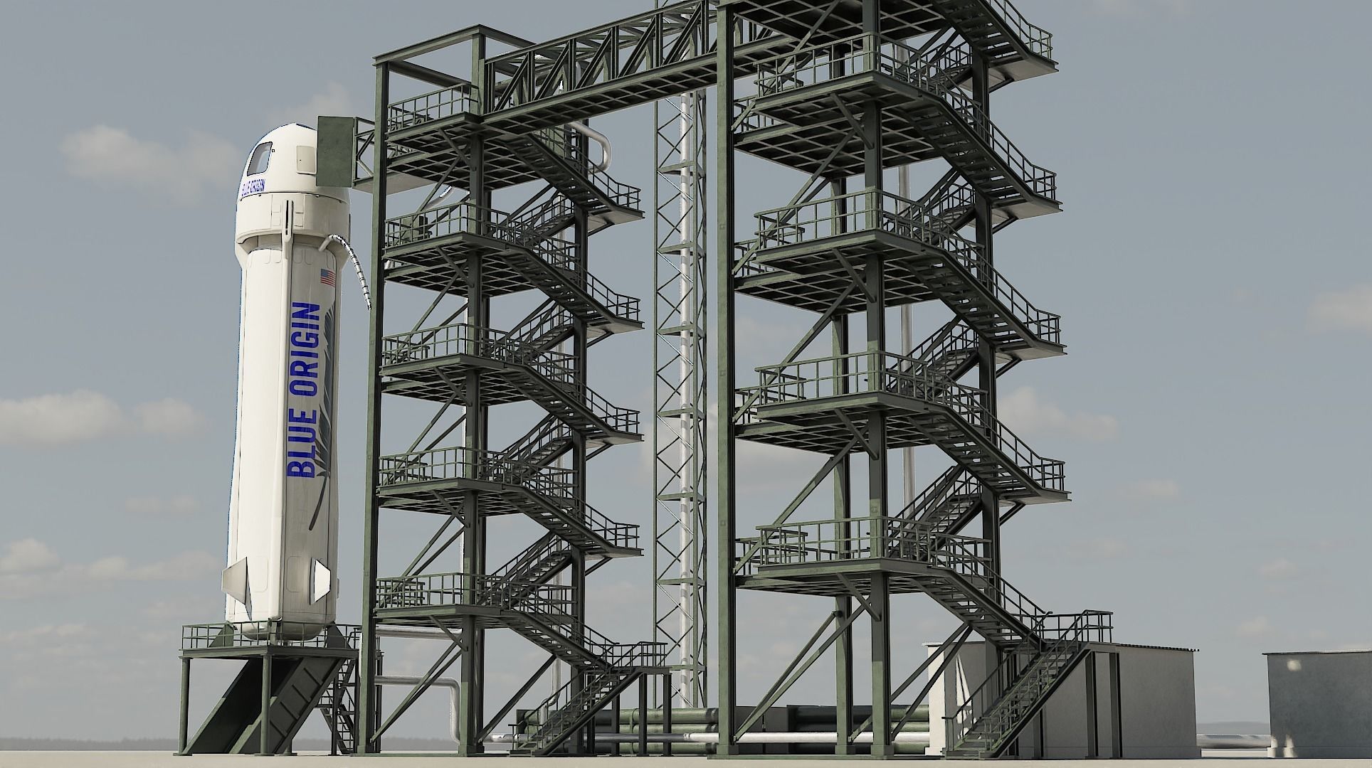 New Sheppard and launchpad 3D model_15
