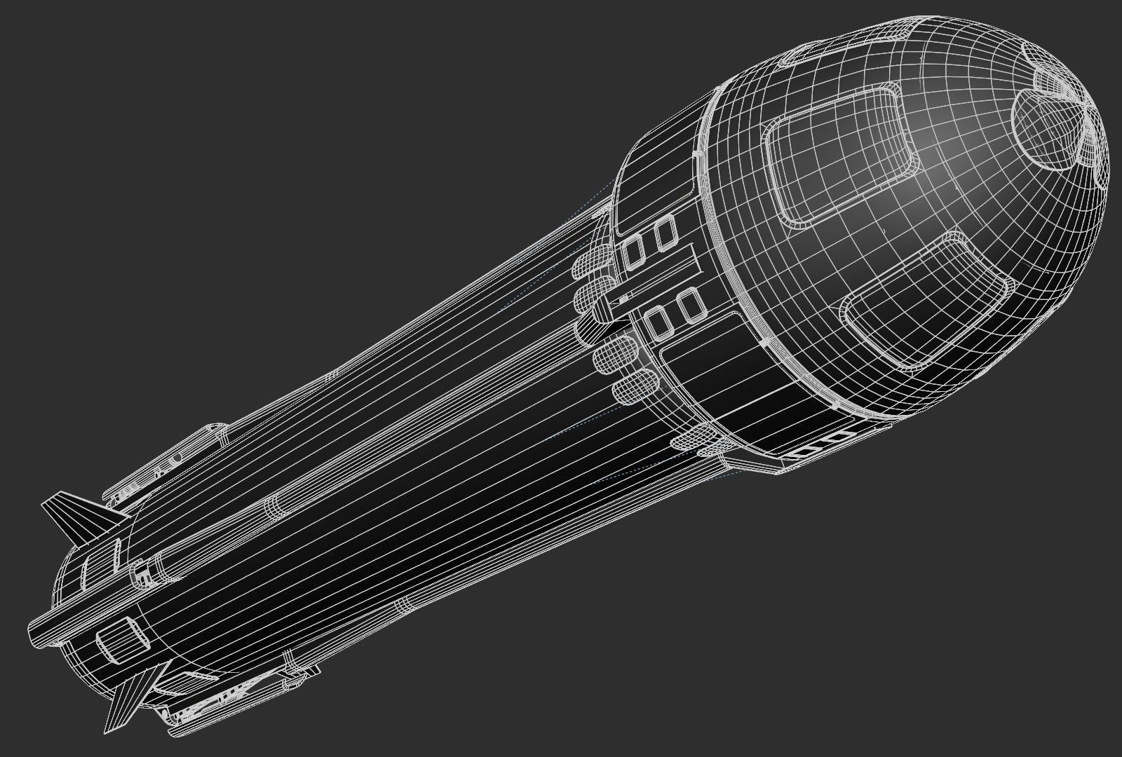 New Sheppard and launchpad 3D model_47