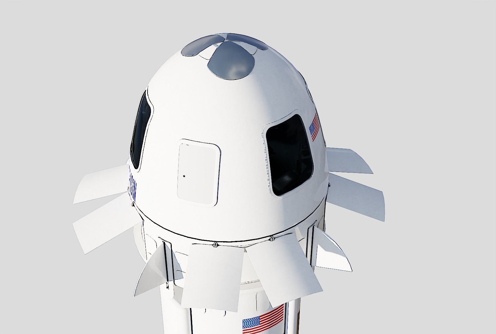 New Sheppard and launchpad 3D model_34