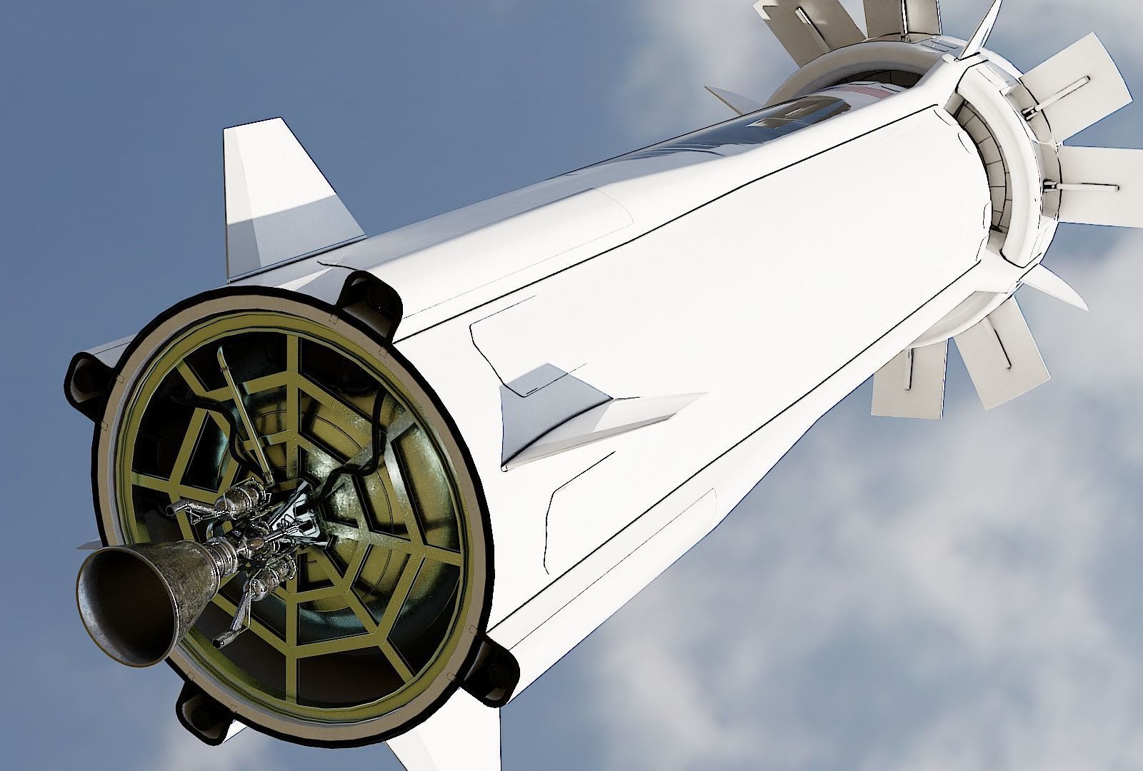 New Sheppard and launchpad 3D model_30