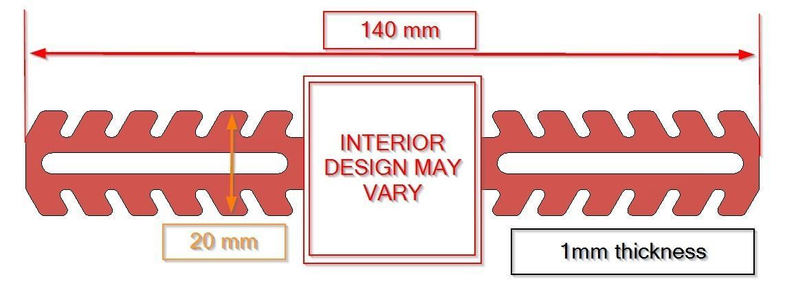 Heart Mask Strap 3D print model_2