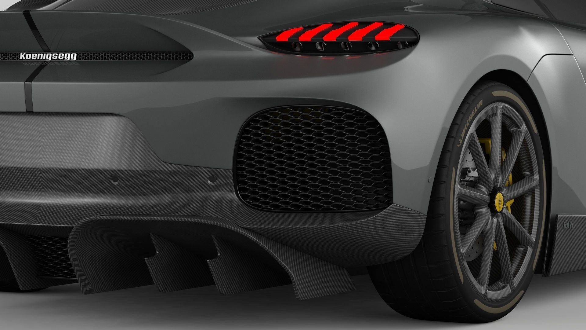 Koenigsegg Gemera 2021 3D model_4