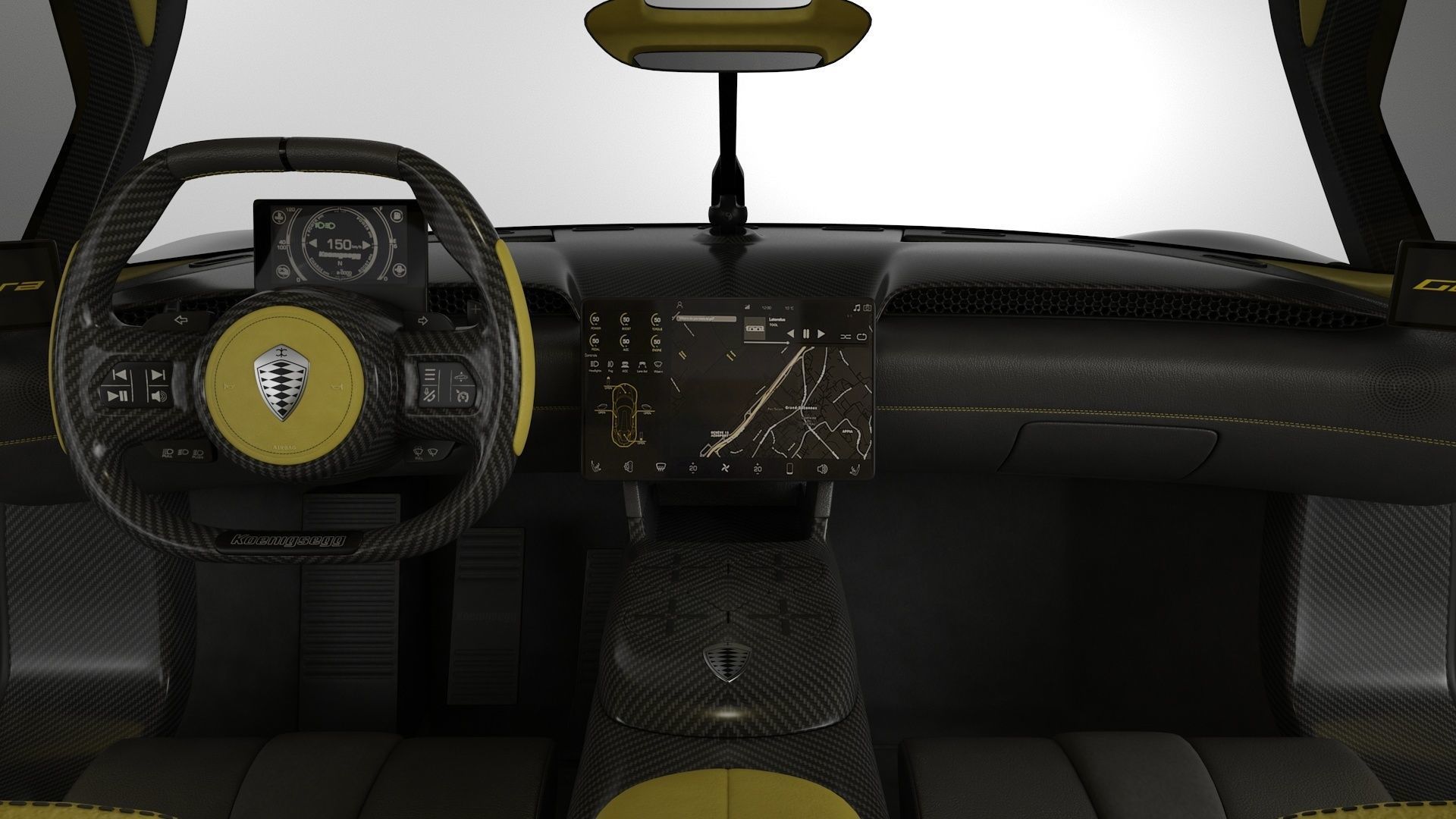 Koenigsegg Gemera 2021 3D model_14