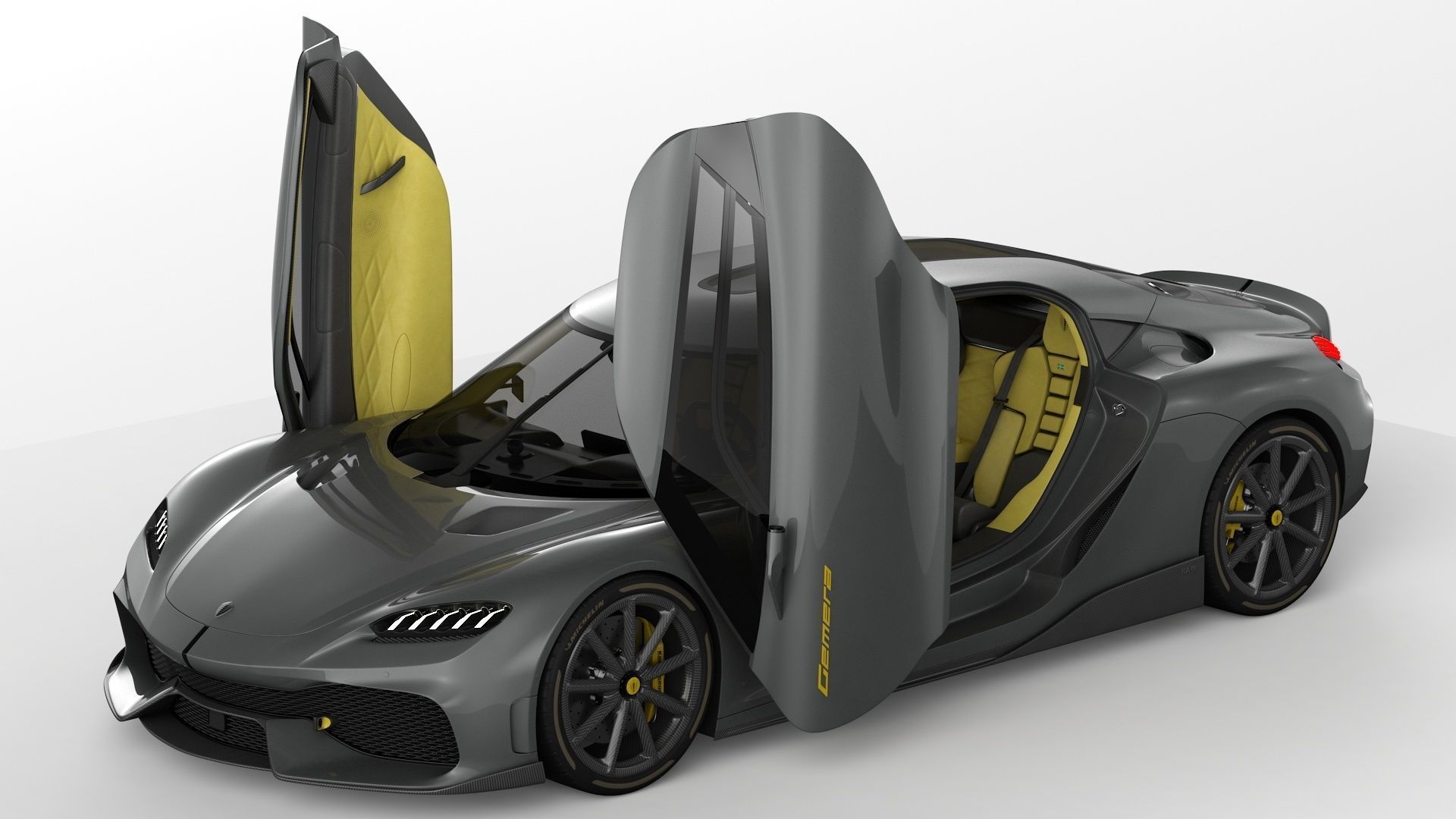 Koenigsegg Gemera 2021 3D model_12