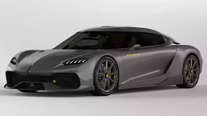 Koenigsegg Gemera 2021 3D model