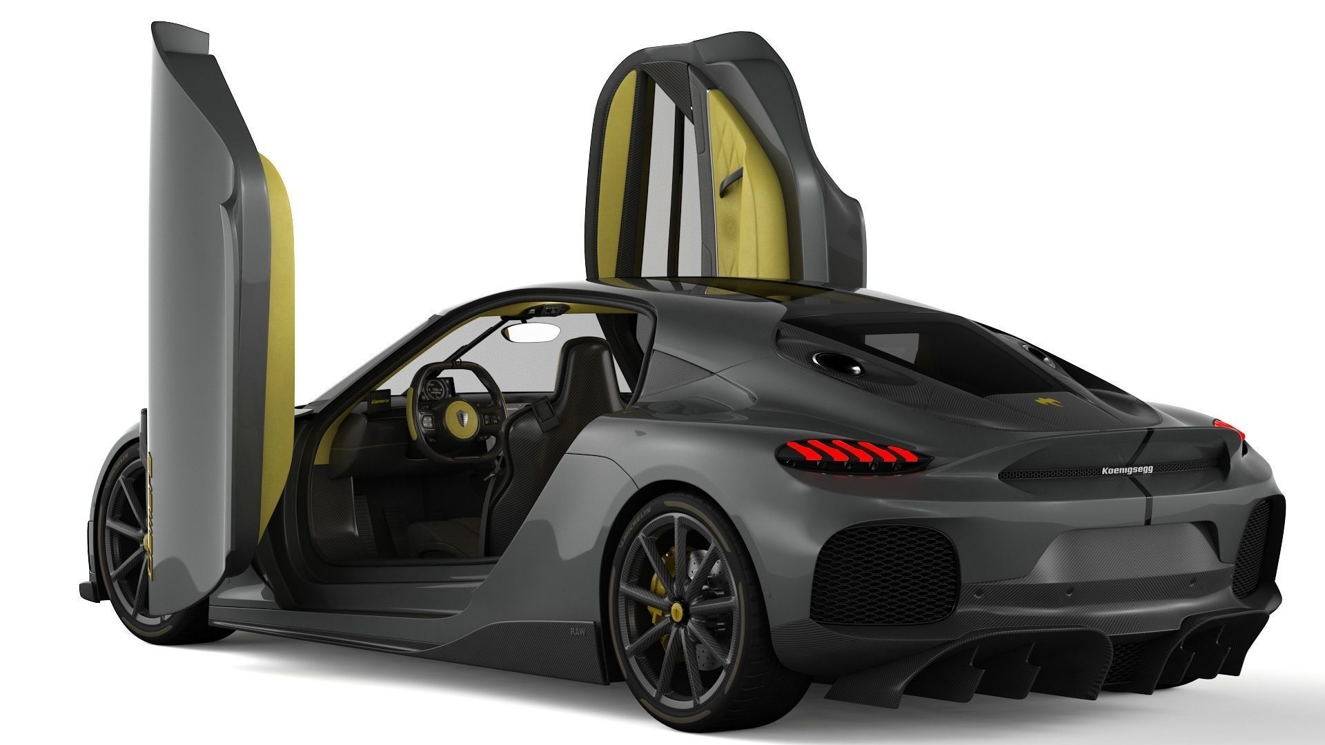 Koenigsegg Gemera 2021 3D model_13
