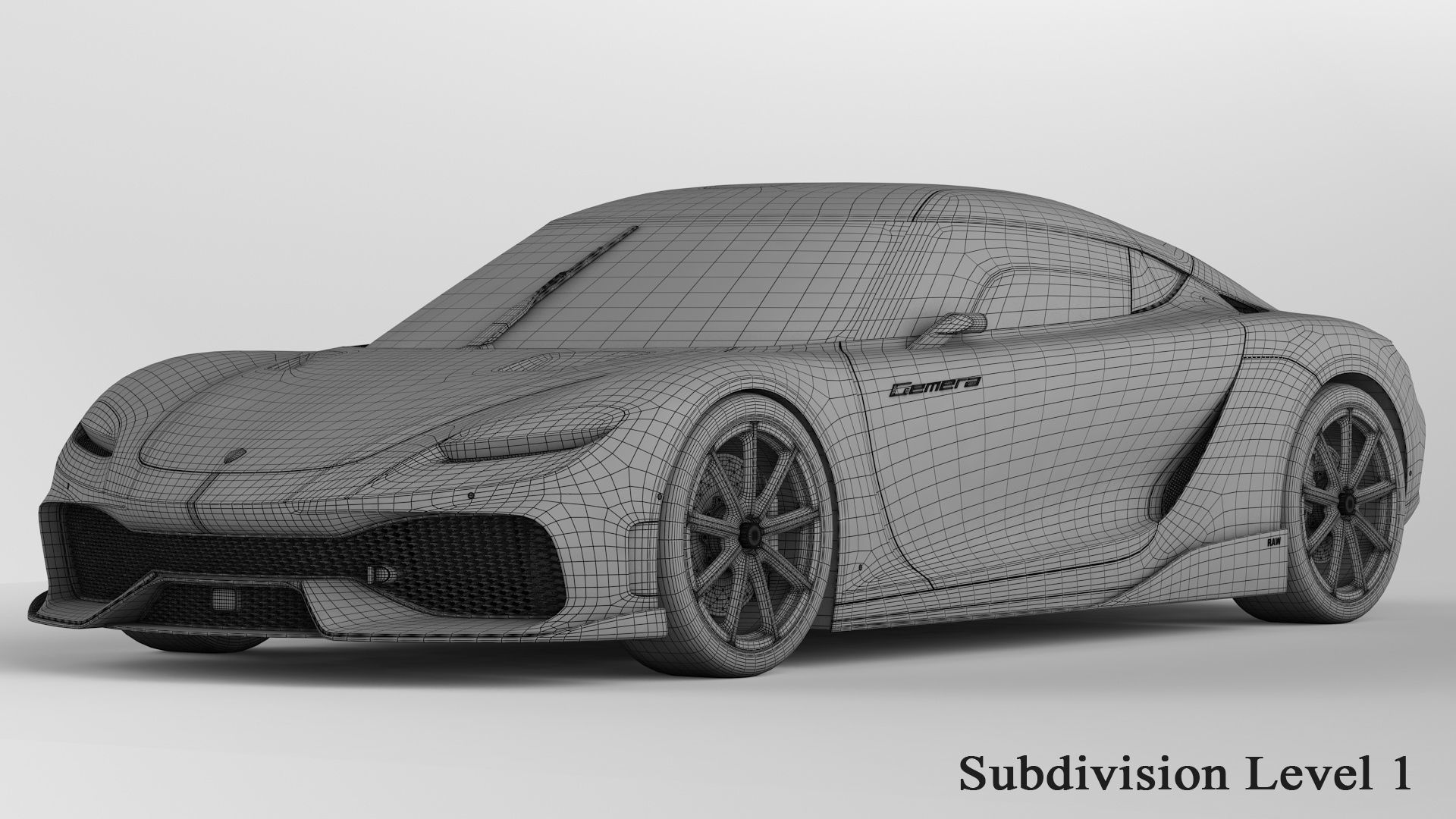 Koenigsegg Gemera 2021 3D model_20