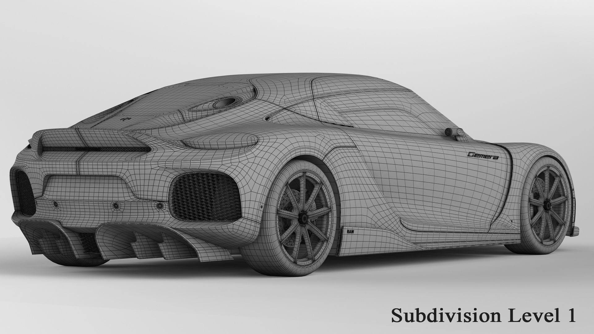 Koenigsegg Gemera 2021 3D model_22