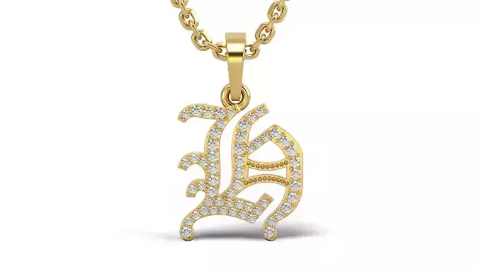 Old English H stone and solid V2