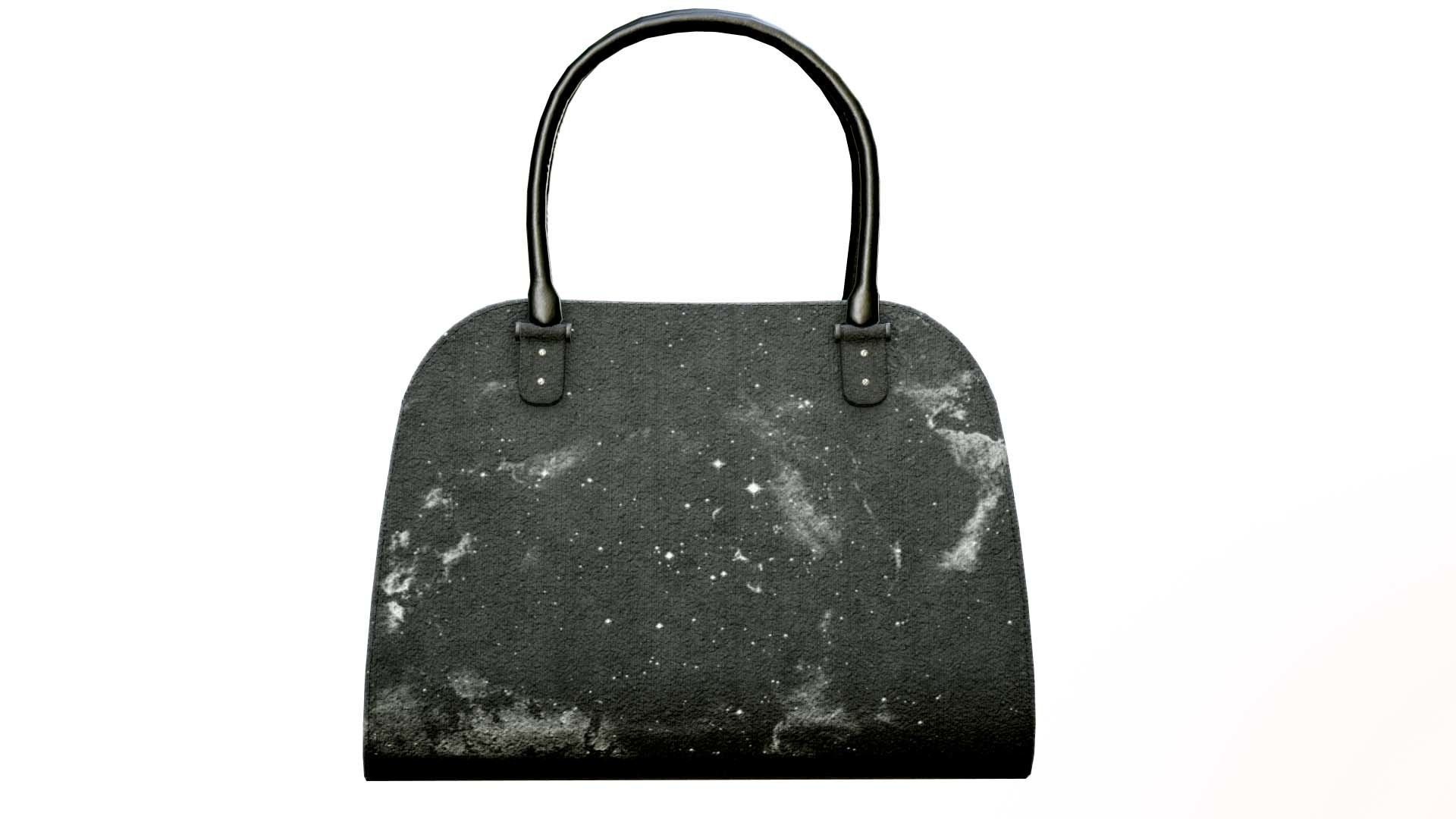 Woman Handbag Low-poly 3D model_6