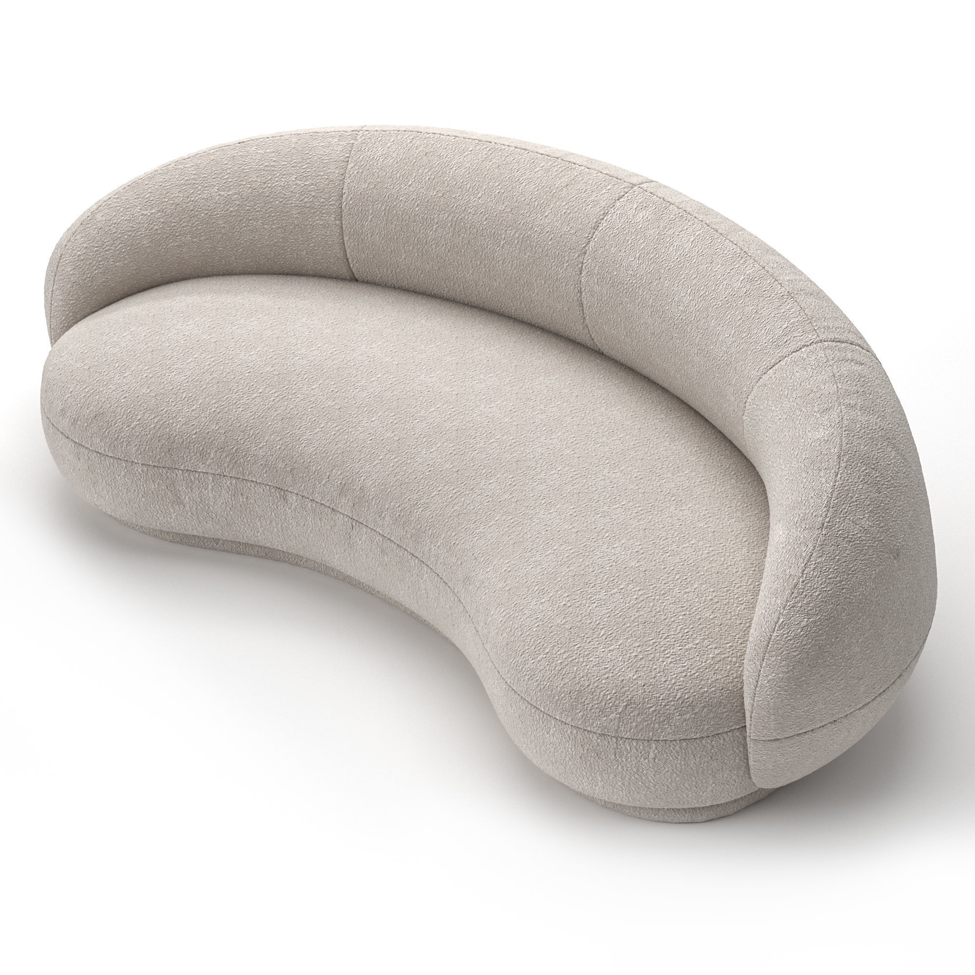 Tacchini Julep sofa 3D model_2