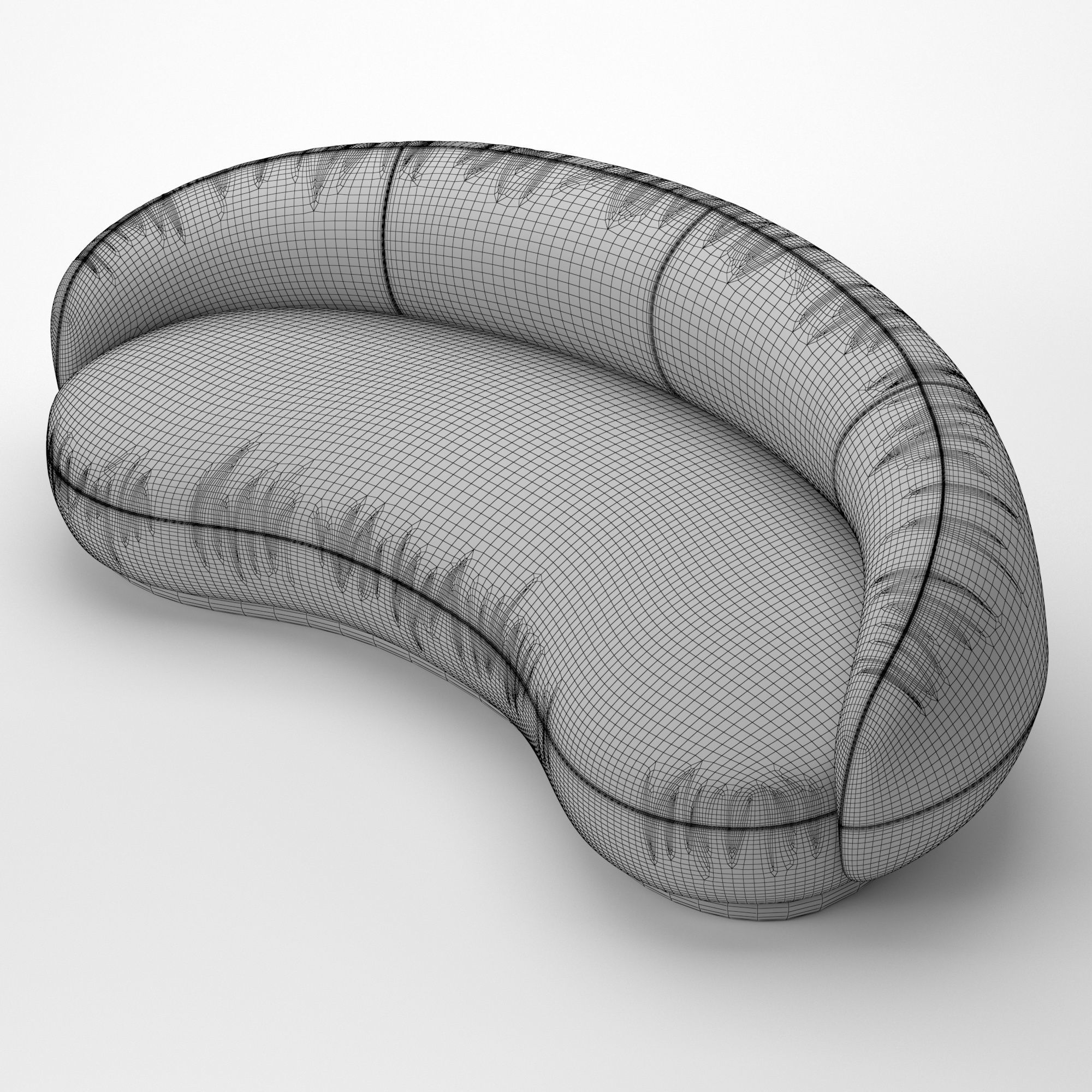 Tacchini Julep sofa 3D model_6