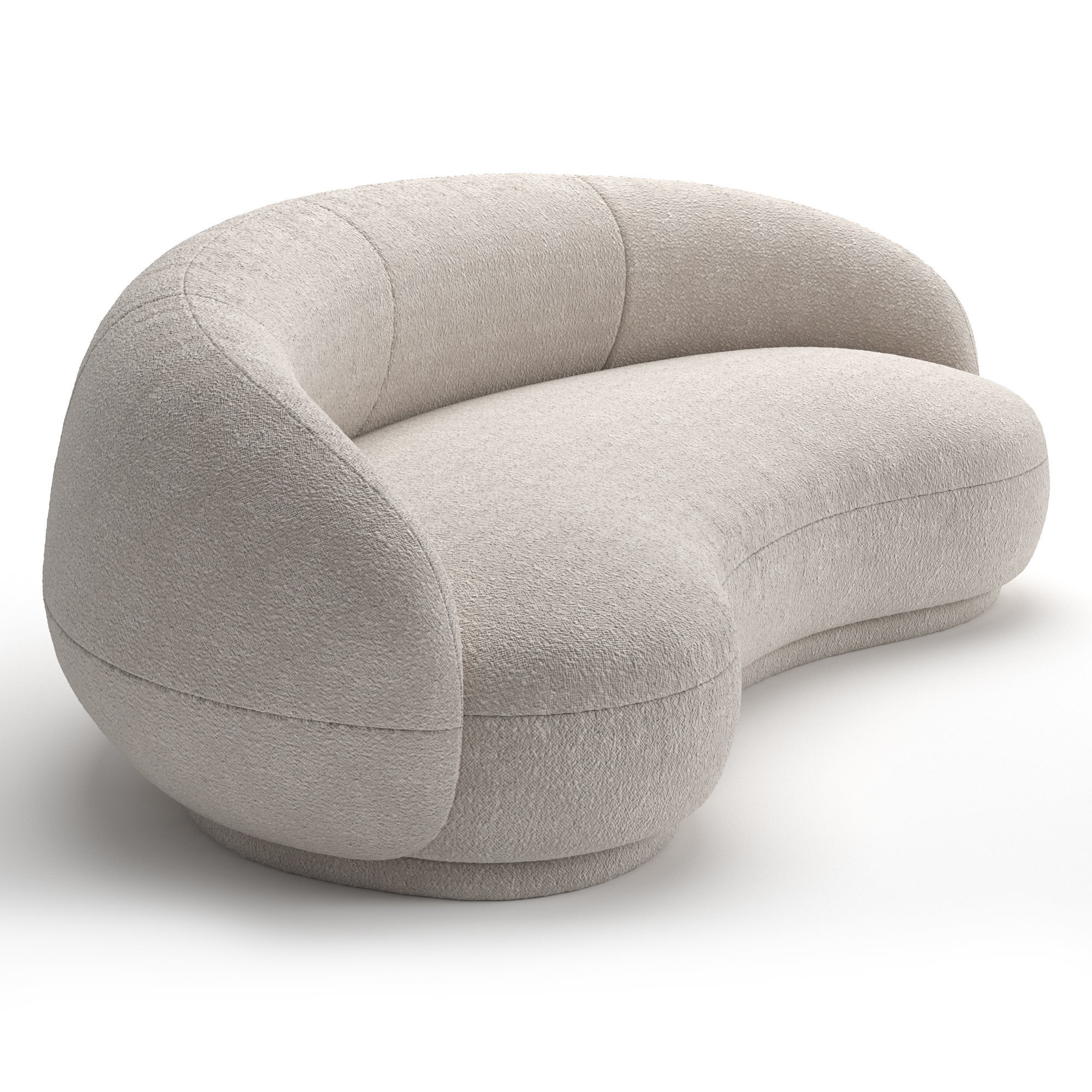 Tacchini Julep sofa 3D model_1