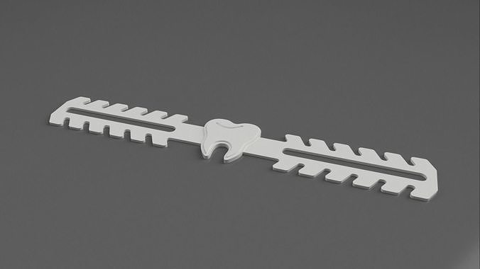Dentist Mask Strap 3D print model