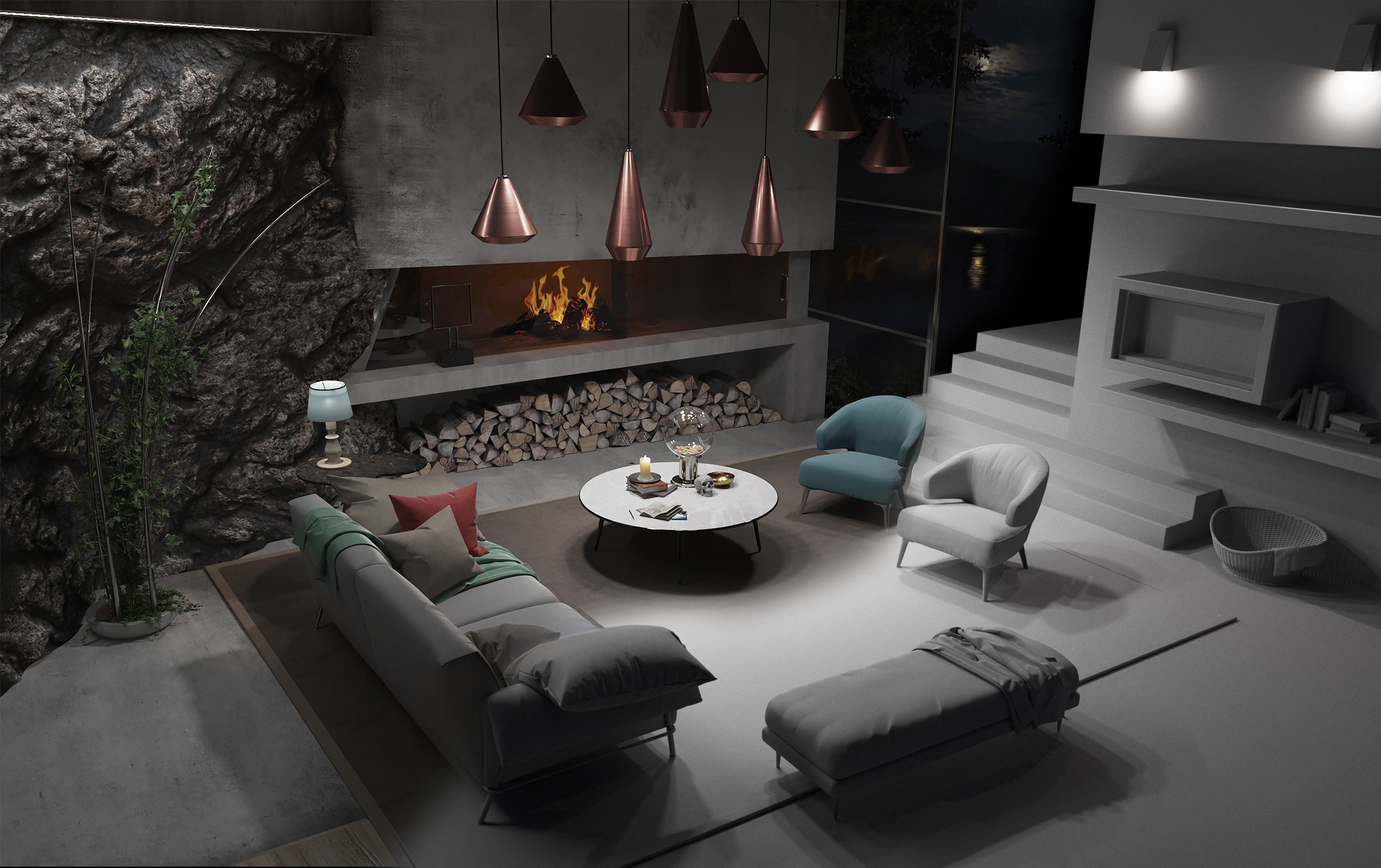 Juvet entrance room - Ex machina 3D model_4