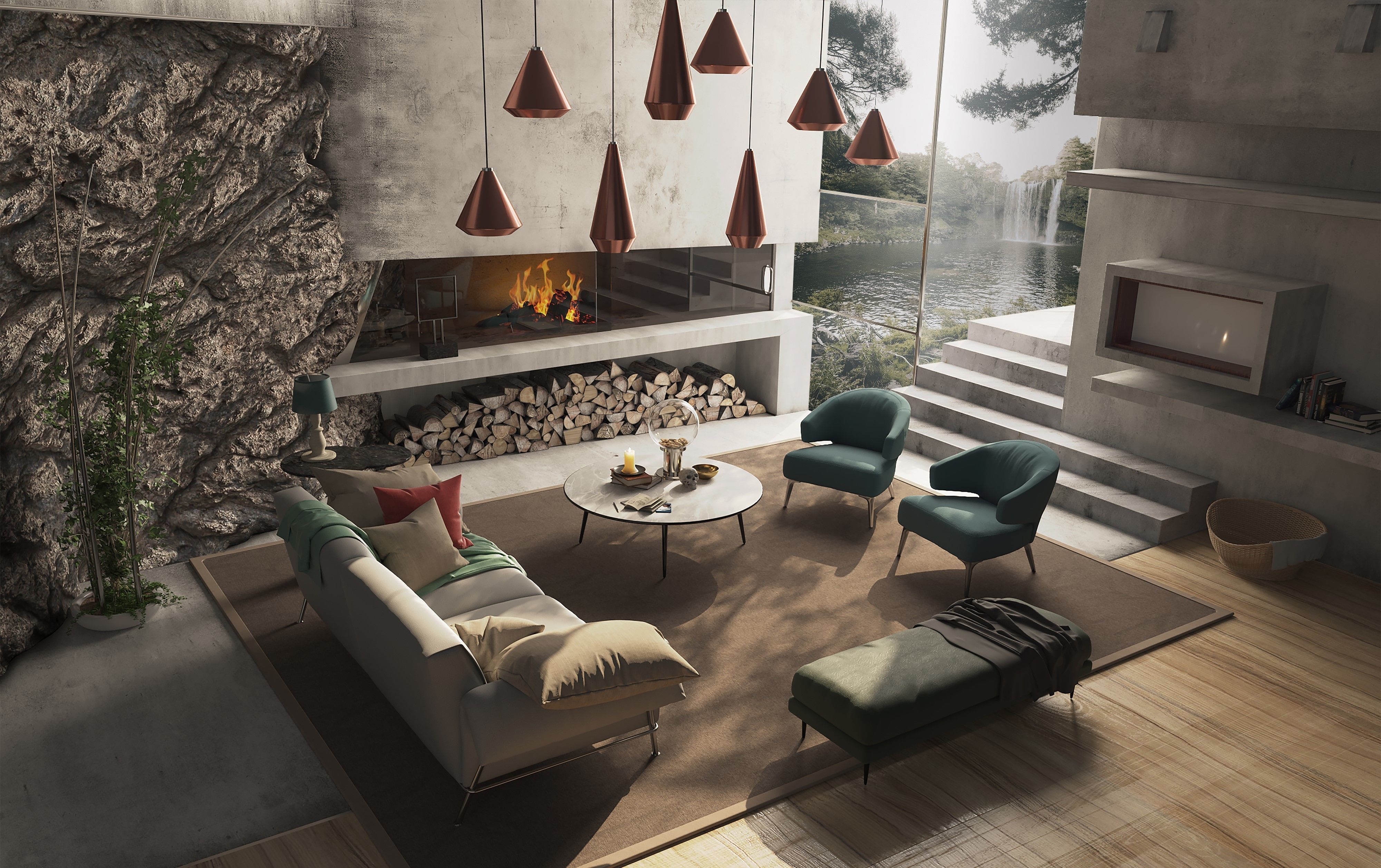 Juvet entrance room - Ex machina 3D model_2