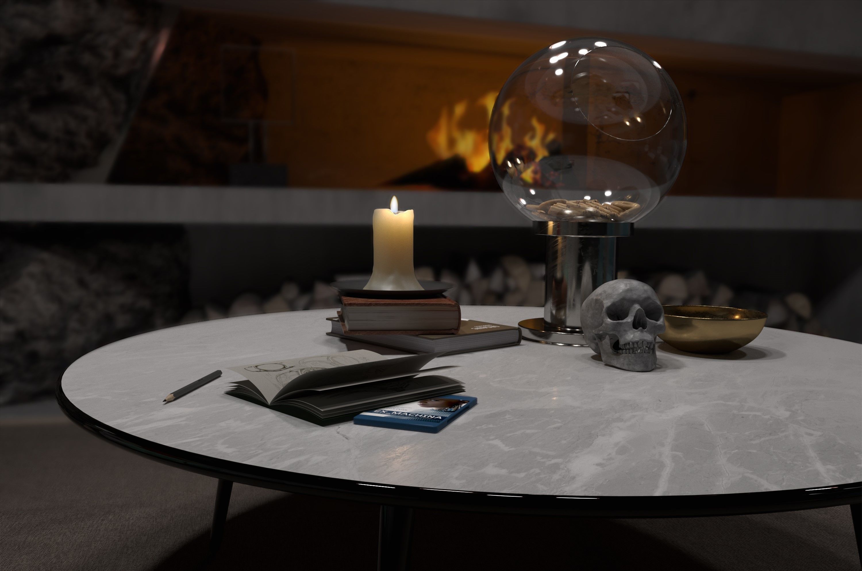 Juvet entrance room - Ex machina 3D model_6