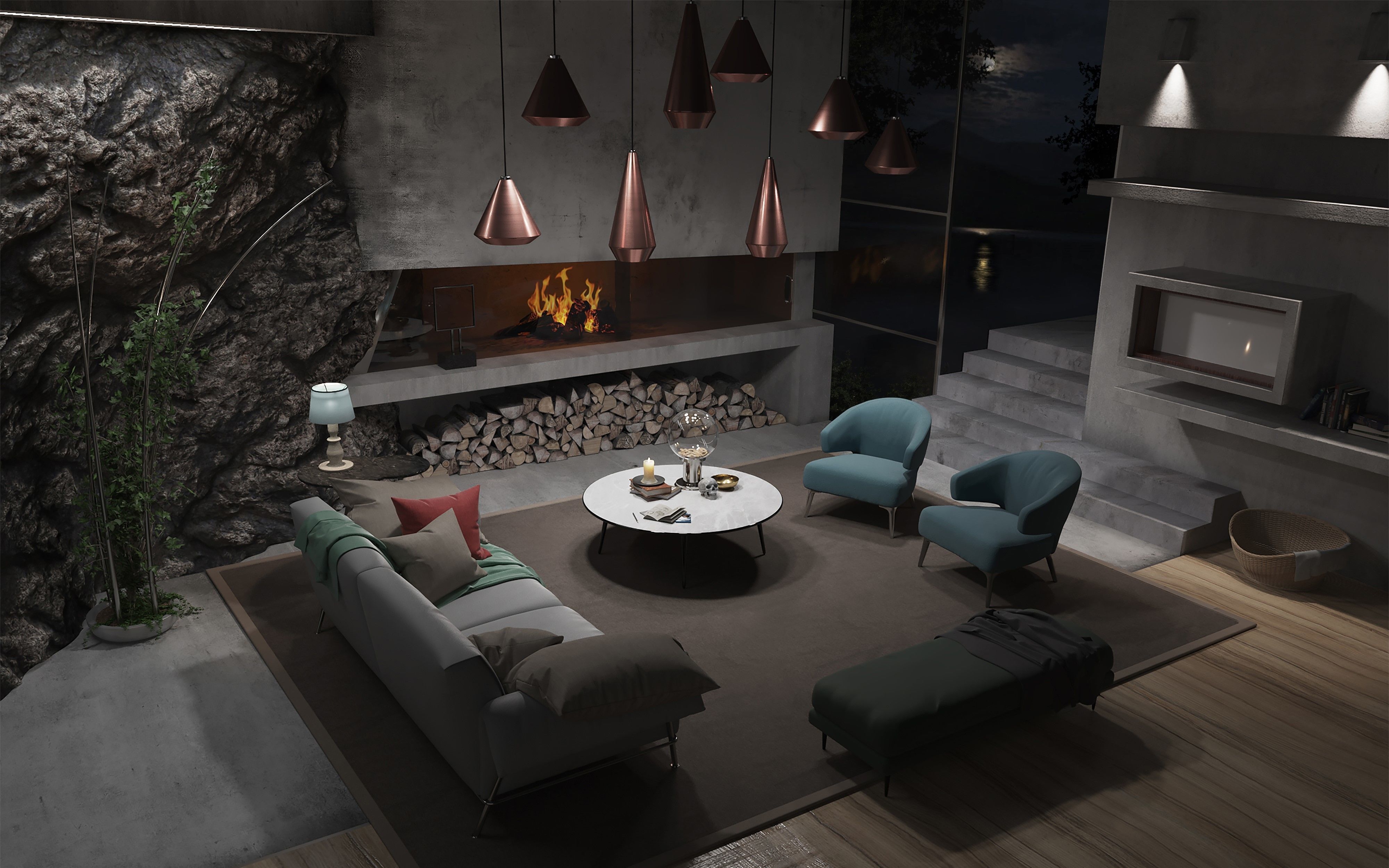 Juvet entrance room - Ex machina 3D model_3