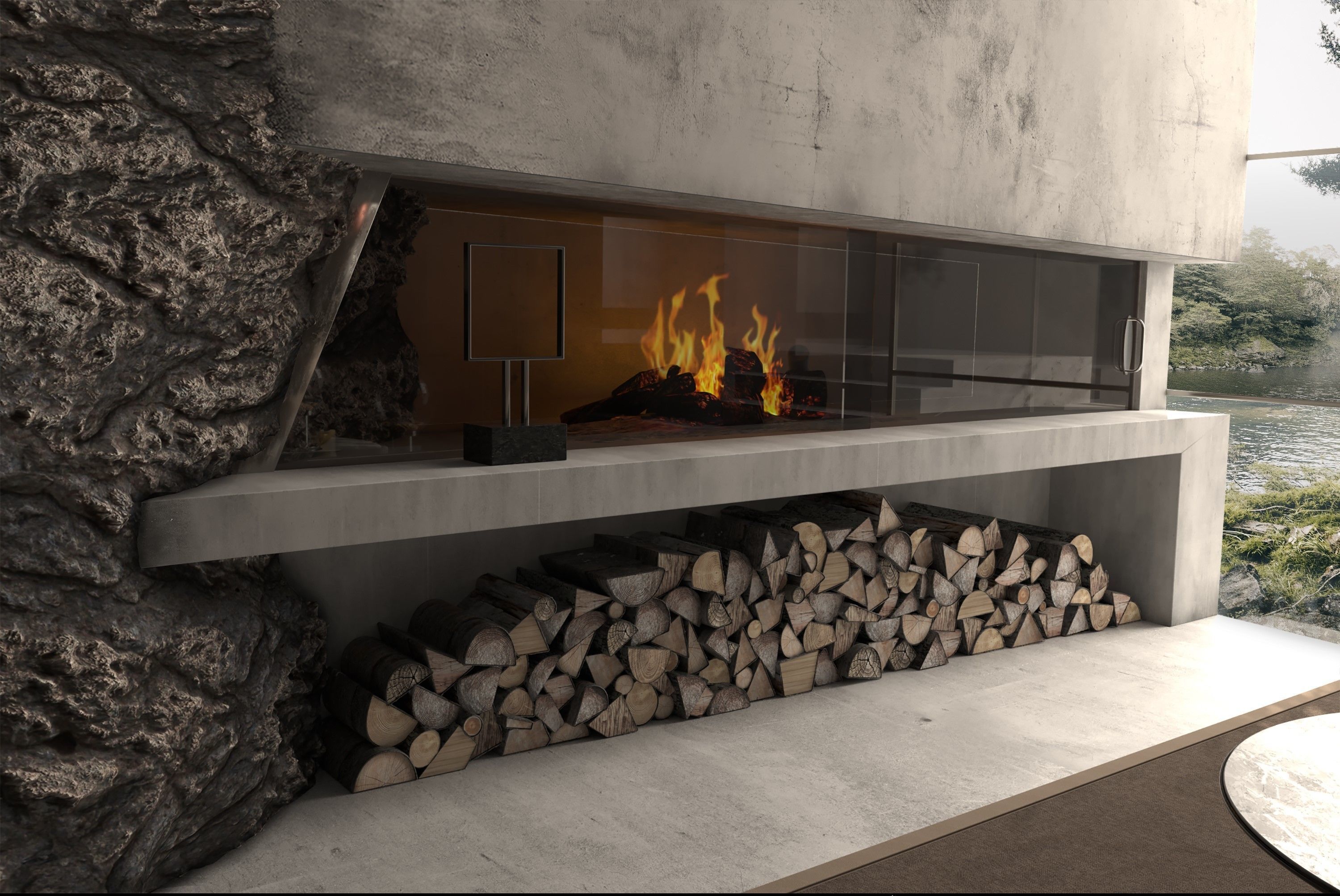 Juvet entrance room - Ex machina 3D model_7