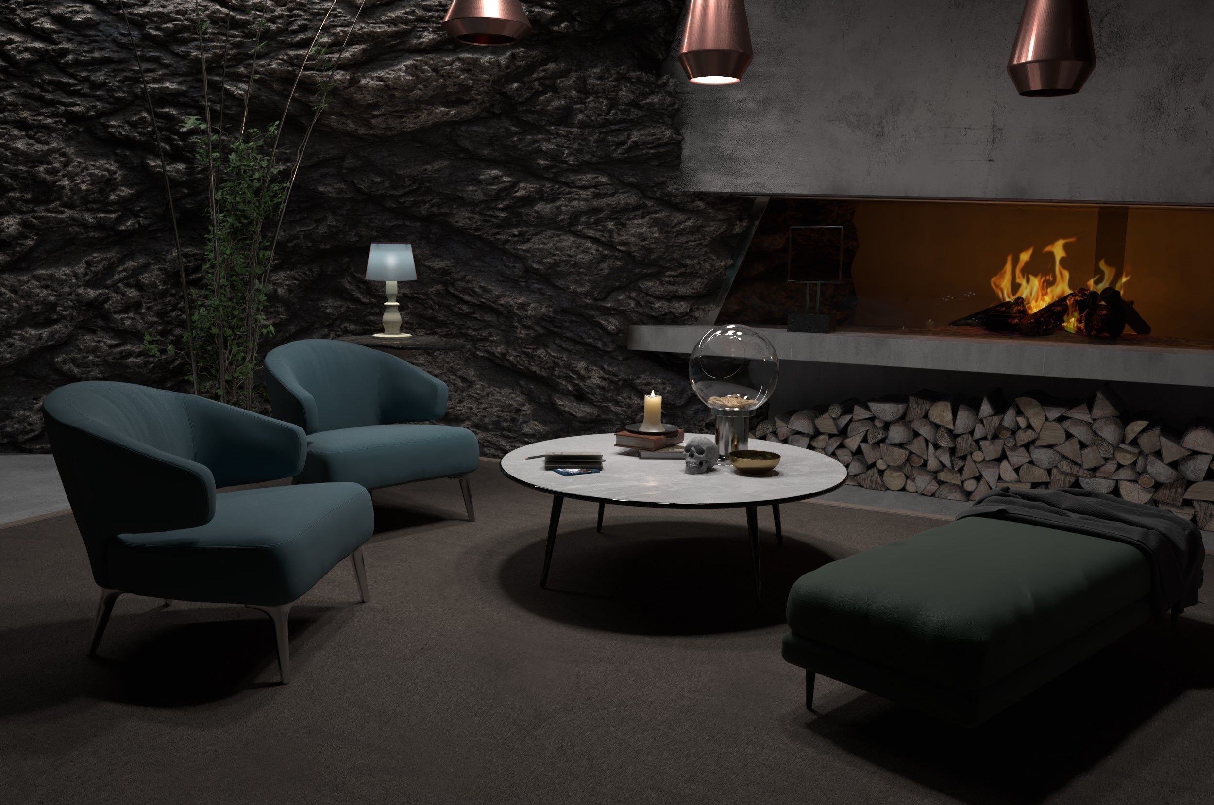 Juvet entrance room - Ex machina 3D model_10