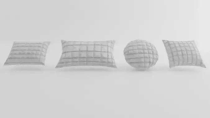 Pack of four pillows