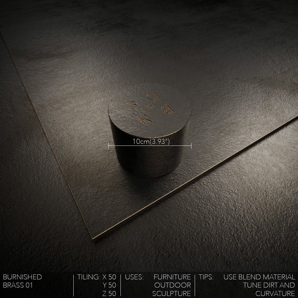 3DRnB Metal Shaders for V-ray 5 Cinema4D Texture_10