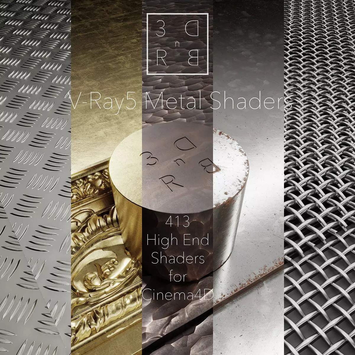 3DRnB Metal Shaders for V-ray 5 Cinema4D Texture_0